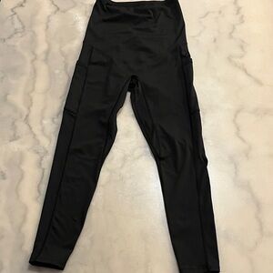 🎈Poshdivah Black Maternity Leggings w Pockets🎁Bundle up to 5lbs for $20 Sale 📦